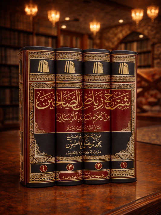 Sharh Riyadhus Saliheen Shaykh Ibn Uthaymeen - 4 Volume Set - شرح رياض الصالحين ـ الشيخ العثيمين