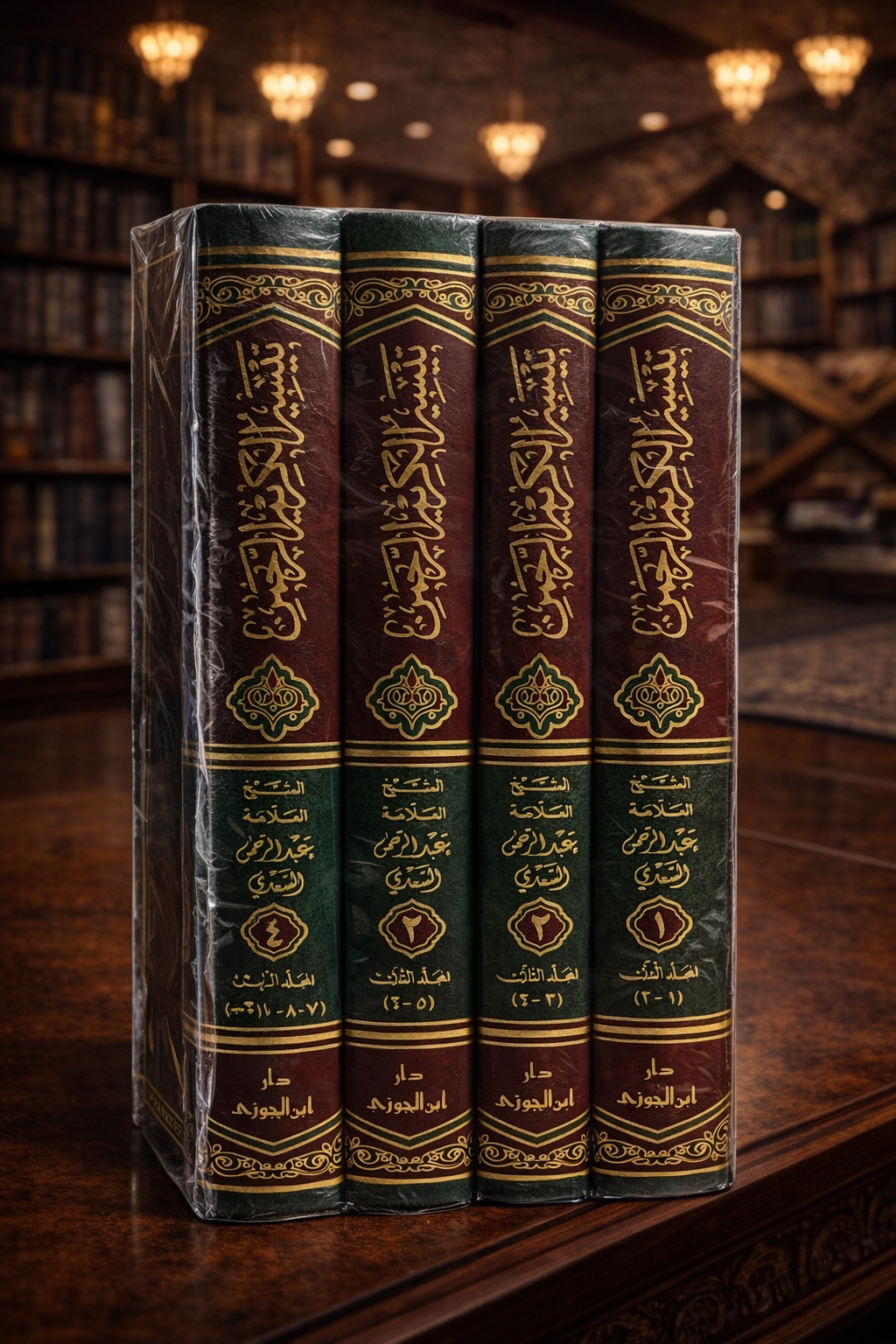 (Arabic) Taysir al-Karim al-Rahman (Tafseer as-Sa'di 4 Volume Set)