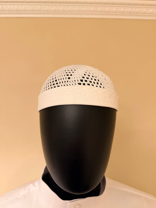 Egyptian Kufi (White)