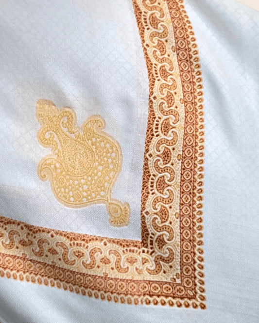 Pristine White Yemeni Shemagh