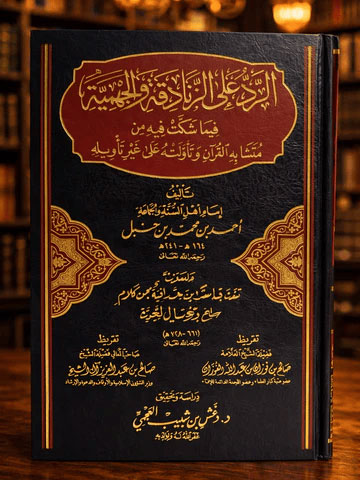 Ar-Rad 'ala Zanadiqa wal-Jahmiya - Imam Ahmad - الرد على الزنادقة و الجهمية