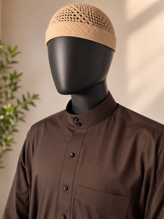 Dar Al Athari Saudi Thobe (Black)