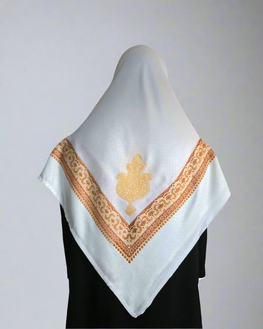 Pristine White Yemeni Shemagh
