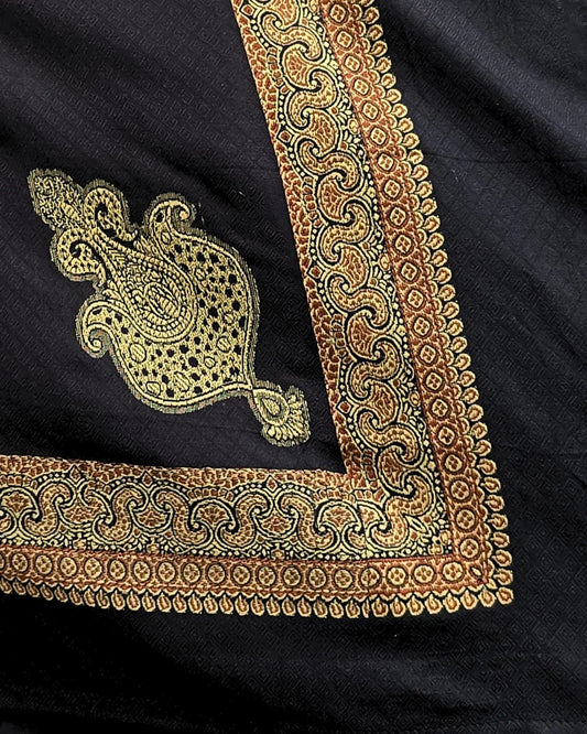 Royal Black Yemeni Shemagh