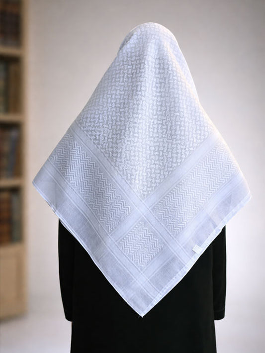 White Saudi Shemagh